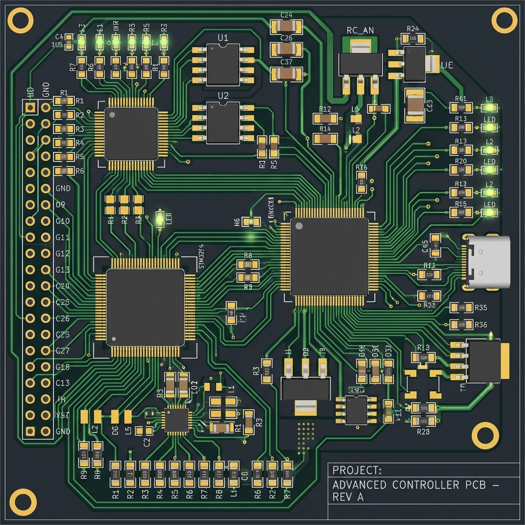 Electronic Circuit Design and Simulation in Proteus
